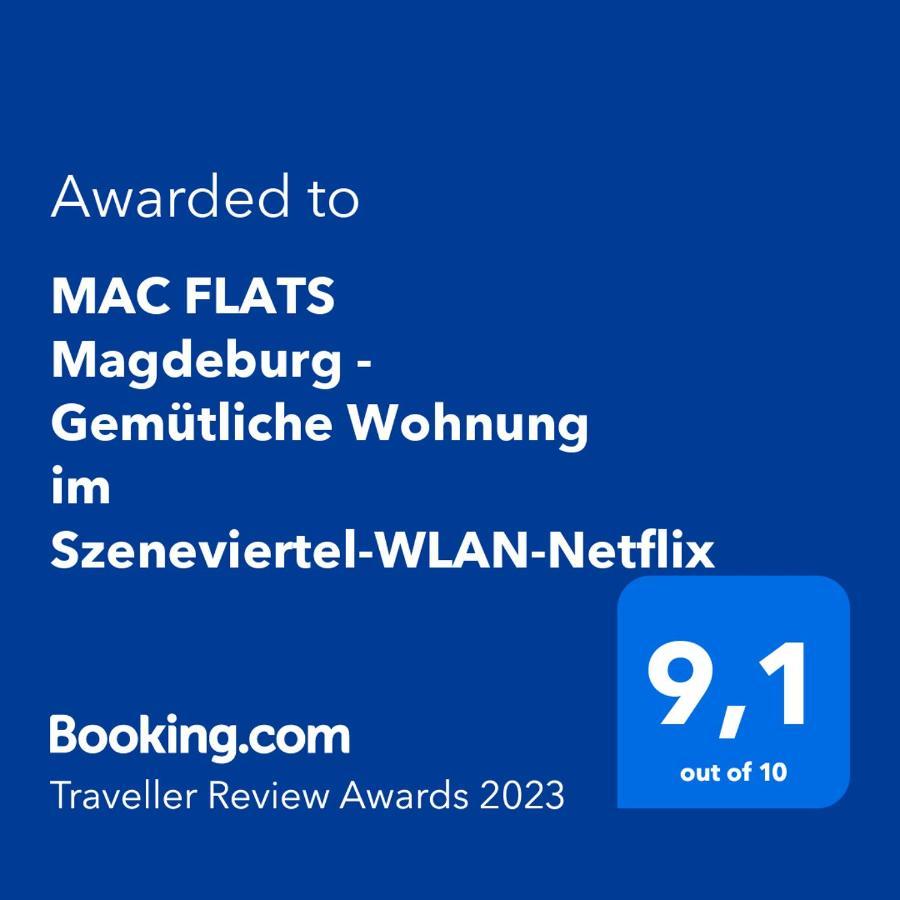 Blue Chili 06 - Gemuetliche Wohnung Im Szeneviertel-Wlan-Netflix Магдебург Екстериор снимка
